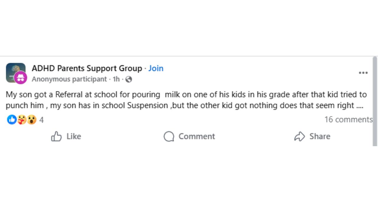 Parent Questions School Discipline After Son Suspended for Defending Himself