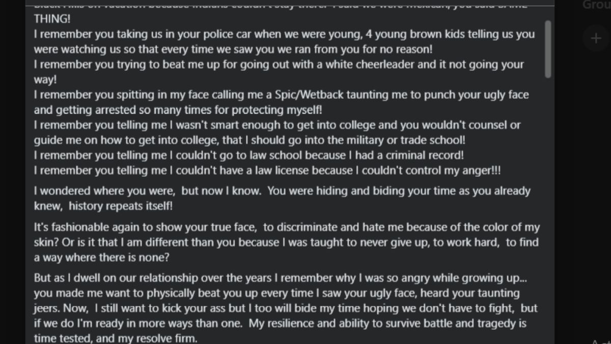 Cozad, Nebraska Father Was Once Harassed for Dating a White Cheerleader, Called Slurs, Denied College Guidance, and Taunted by Police, Now He Confronts a Lifetime of Racism and Injustice