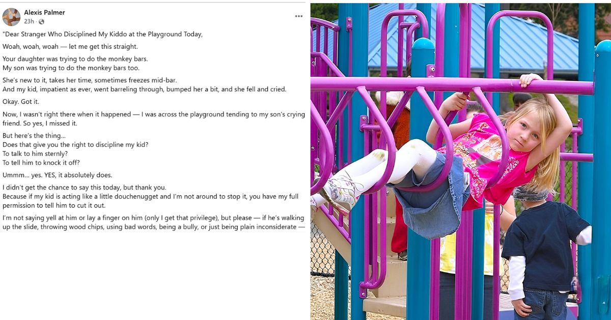 San Jose, CA Mom Thanks Stranger for Stopping Her Son From ‘Bullying’ Another Child on the Playground: ‘You Absolutely Have the Right to Step In’
