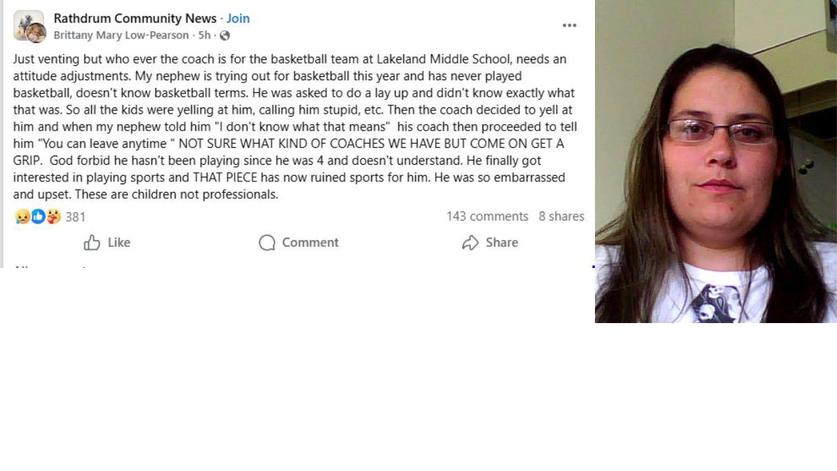 Rathdrum, ID Aunt Says Lakeland Middle School Coach Publicly Embarrassed Nephew for Asking What Layup Meant at Basketball Tryouts