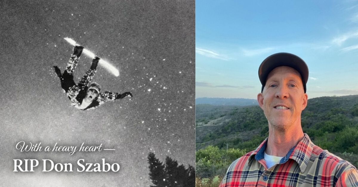 Snowboarder Don “Double O” Szabo’s Death Leaves the Action Sports World Mourning a True Pioneer