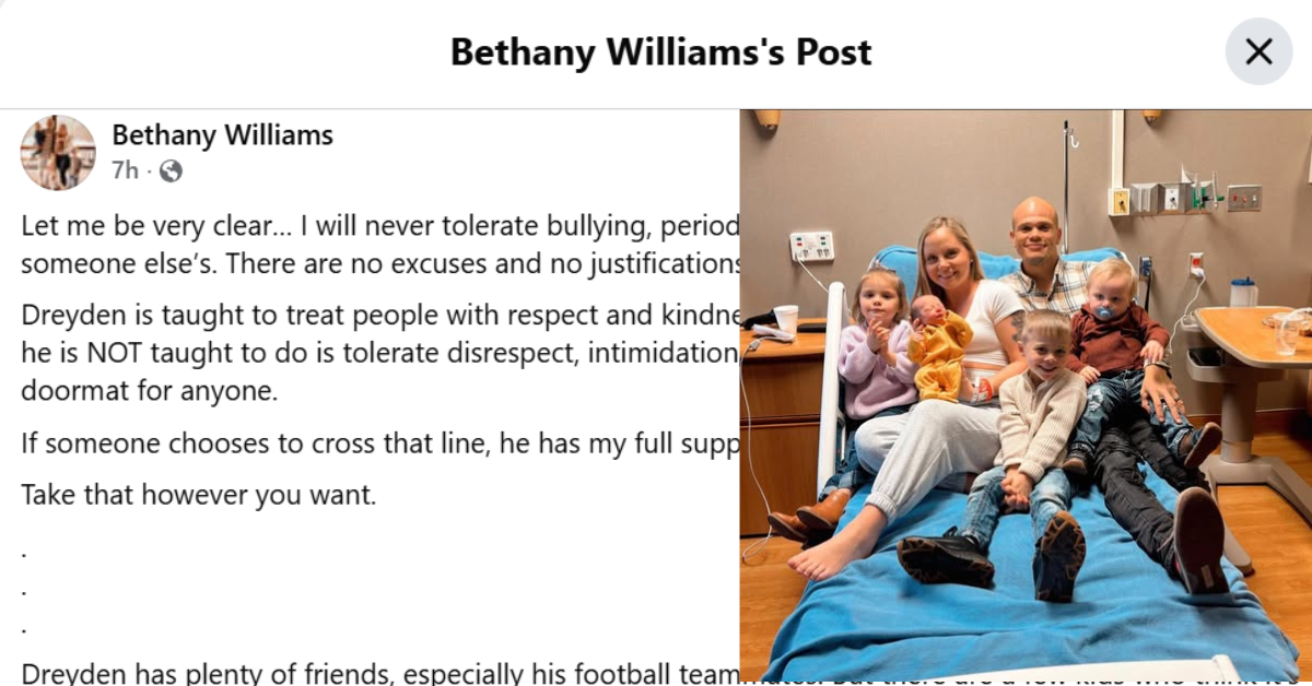 Hayesville, North Carolina Elementary School Football Player Comes Home With a Ripped Shirt, and Watches His Grieving Friend Mocked Over His Twin Brother’s Death