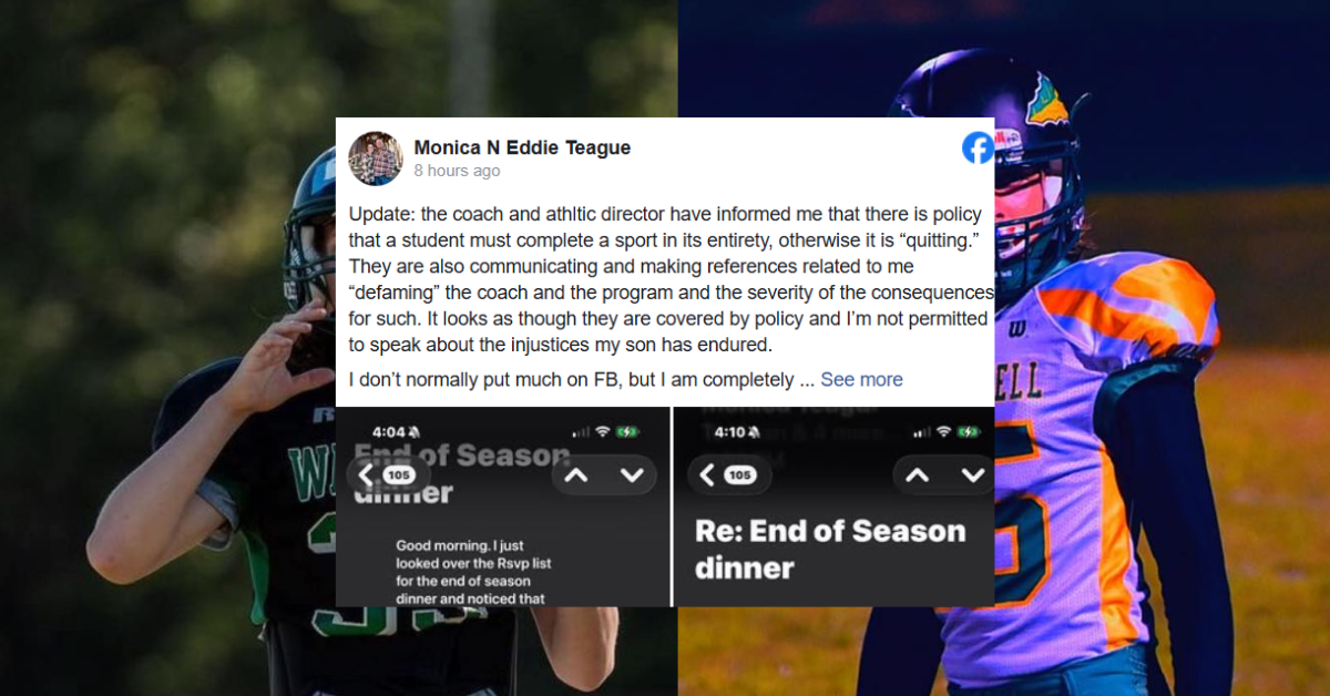 West Iredell Football Coach Excludes Senior Ezra Teague from Gifts for Choosing Wrestling Over Playoffs