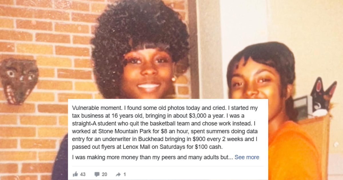 Johns Creek, Georgia Woman Quit Basketball, Worked at Stone Mountain Park for $8 an Hour, Summer Data Entry for $900, and Passed Out Flyers at Lenox Mall for $100