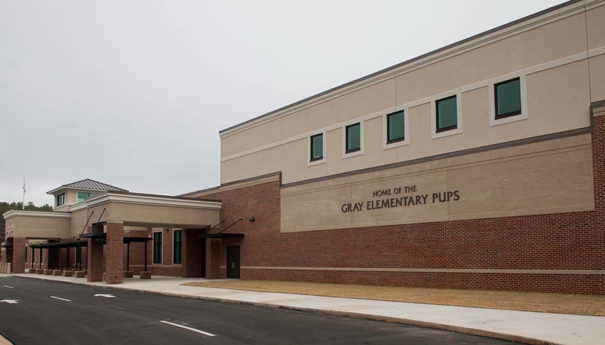 Gray Elementary Football Bully Assaults and Slaps Victim on the Butt But the School Punishes the Victim