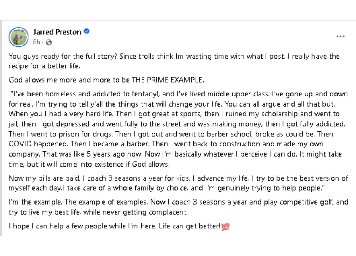 After Losing Everything To Drugs And Incarceration In Illinois, I’ve Transformed My Life Coaching Three Seasons A Year