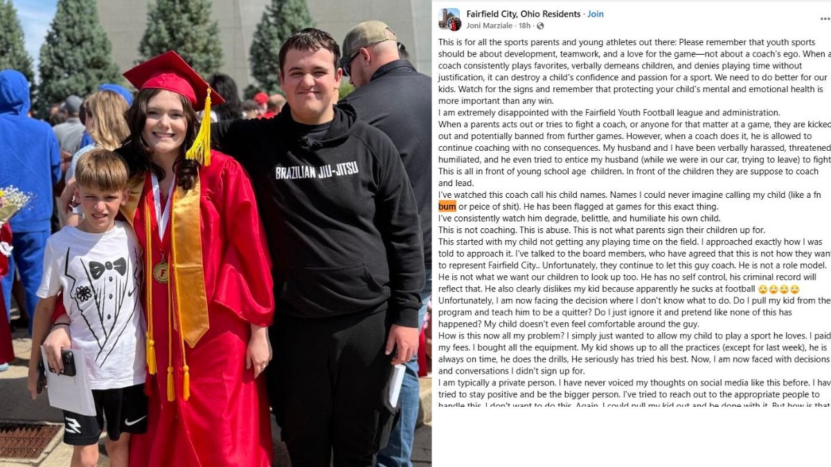 Do Better for Our Kids’: Fairfield Mother Calls Out Youth Football League for Allowing ‘Verbally Abusive’ Coach to Keep Working With Children