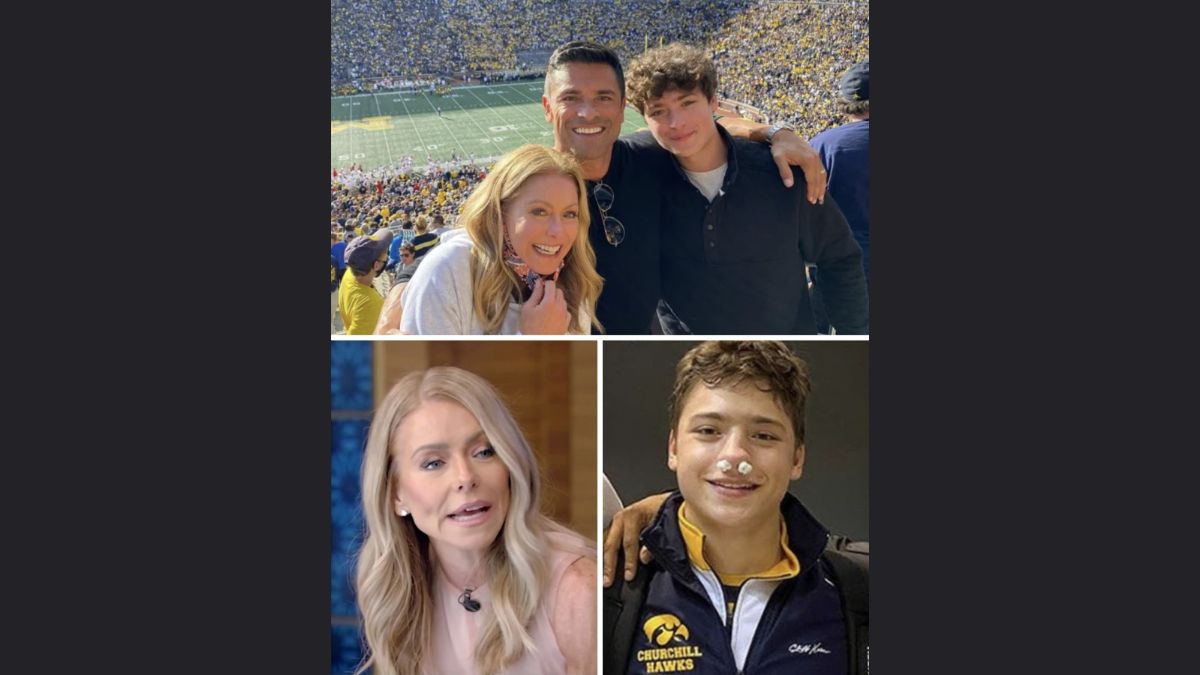 Kelly Ripa Breaks Down Recounting Alleged Assault on Son During College Wrestling Practice