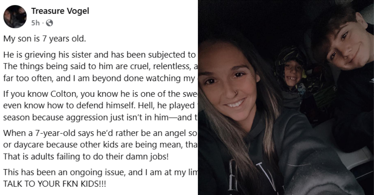 A Seven-Year-Old Who Lost His Sister In Picayune, Mississippi, Ran from the Football Line and Is Now Being Bullied Into Wanting to Be an Angel