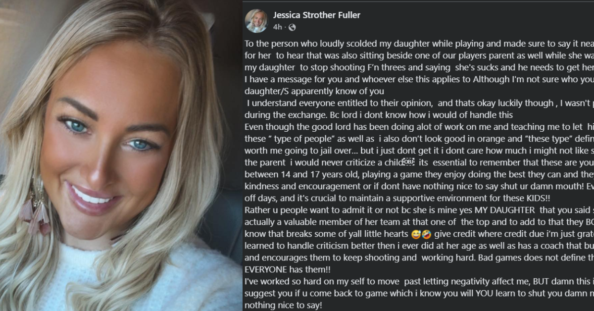 Glenmora, Louisiana Basketball Player Was Yelled At by a Parent During a Game, Told She ‘Sucks,’ But She Kept Shooting and Proved Her Value to the Team