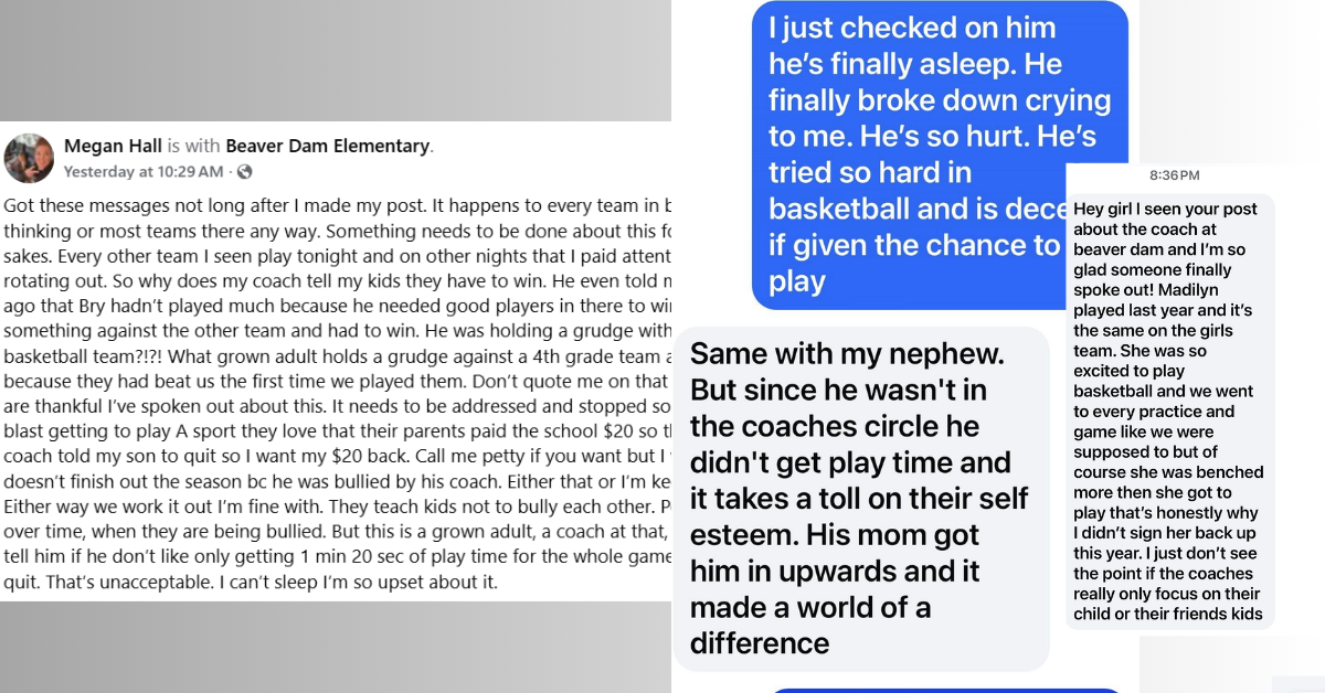 Kentucky Mom Demands Her $20 Back After Beaver Dam Elementary Coach Bullies Her Nine-Year-Old Son Out of a Basketball Season