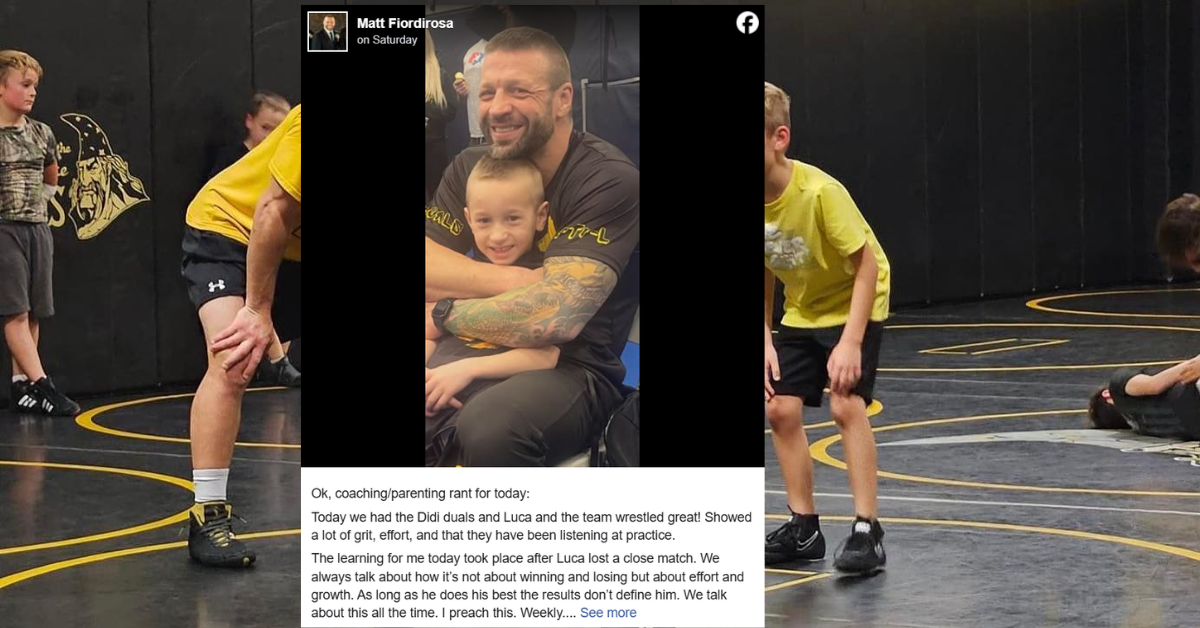 Ingleside, Illinois: 7-Year-Old Wrestler Picks Up on Dad’s Frustrated Body Language After Loss: ‘I Just Don’t Like When You Get Upset That I Lost